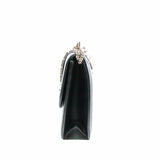 thumbnail Rockstud Lock Glam Bag leather black ghw - L'UXE LINK