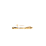 thumbnail Atlas Pierced Bar Diamond 18k Yellow Gold Bracelet - L'UXE LINK