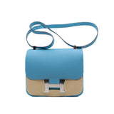 thumbnail constance 24cm epsom blue nord phw D stamp - L'UXE LINK