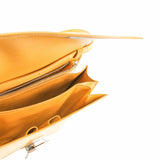 thumbnail celine box medium shiny surface cow leather yellow PHW - L'UXE LINK