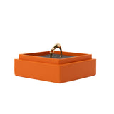 thumbnail Very Small Galop Hermes Ring In Rose Gold Set With 1 Diamond Size 52 - L'UXE LINK