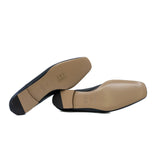 thumbnail Time Loafer in Goatskin with Openwork Hardware Black #36 - L'UXE LINK
