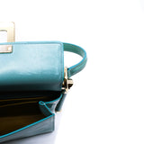 thumbnail crossbody bag in patent lack green ghw - L'UXE LINK