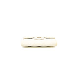 thumbnail small cf wallet in caviar white ghw #LELNXXXX - L'UXE LINK