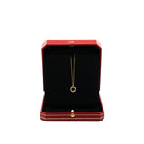 thumbnail love necklace 2 diamond necklace 18k rg seri JGN568 - L'UXE LINK