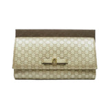 thumbnail wallet patent with gg logo gold - L'UXE LINK