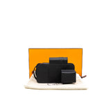thumbnail phone case in black epsom ghw W stamp