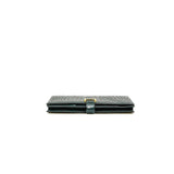 thumbnail Bearn Long Wallet 6O Vert Cypress Crocodile GHW C Stamp - L'UXE LINK