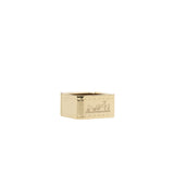 thumbnail Bolduc Scarf 90 Ring In Rose Gold-Plated Brass - L'UXE LINK