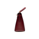 thumbnail kelly 25cm epsom k1 red ghw X stamp - L'UXE LINK