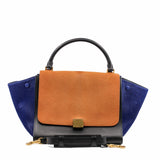thumbnail TRAPEZE BAG MEDIUM LEATHER multicolor ghw - L'UXE LINK