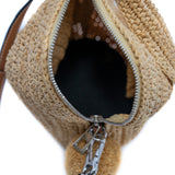 thumbnail rabbit crossbody bag in weaving phw - L'UXE LINK