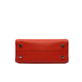 thumbnail Mini Diorever Calfskin Orange Red Bag Phw 2016 with Strap - L'UXE LINK