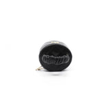 thumbnail Mini Black CC Ruched Top Handle Vanity Case In Shiny Lambskin GHW Seri 32 - L'UXE LINK