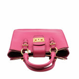 thumbnail Madras Shopping Tote Rosa Gemma Goatskin Pink GHW - L'UXE LINK