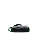 thumbnail Mini Intreccio Leather In Black And Green Cassette Belt Bag PHW - L'UXE LINK