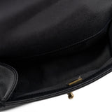 thumbnail mini leboy in chavron caviar black ghw #HXK - L'UXE LINK