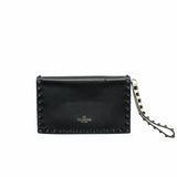 thumbnail hangbag balck and white with rivet phw - L'UXE LINK