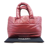 thumbnail Coco Cocoon Burgundy/Black Lambskin Reversible Tote Bag PHW Seri 12 - L'UXE LINK