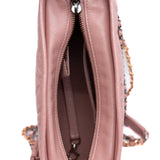 thumbnail Small Gabrielle In Light Pink Calfskin Hobo Bag Multicolor Hardware Seri 27 - L'UXE LINK