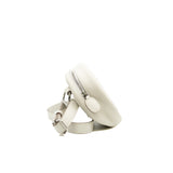 thumbnail in- the-loop verso belt bag in swift white/lime phw B stamp