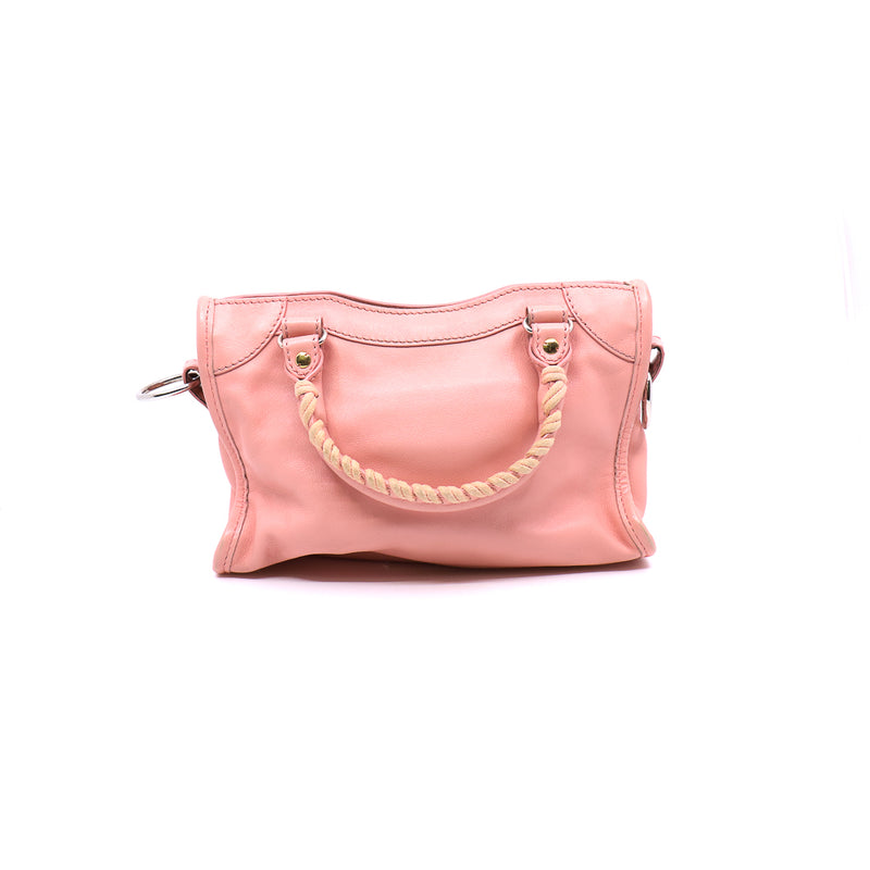 small city bag pink phw