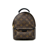thumbnail Mini Palm Springs Backpack In Monogram Leather With Double Straps GHW - L'UXE LINK