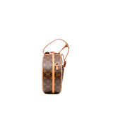 thumbnail Petite Boite Chapeau Bag Monogram Canvas with Strap - L'UXE LINK