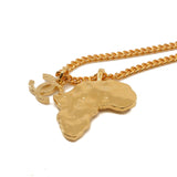 thumbnail africa necklace in ghw - L'UXE LINK