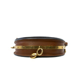 thumbnail Small Nile Minaudière In Brown Calfskin Leather Handbag GHW - L'UXE LINK