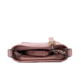 thumbnail Small Gabrielle In Light Pink Calfskin Hobo Bag Multicolor Hardware Seri 27 - L'UXE LINK