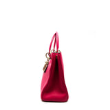 thumbnail issimo medium in leather rosepink ghw 2016 - L'UXE LINK