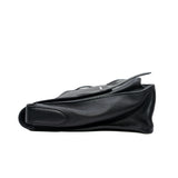 thumbnail Steve Caporal Taurillon Clemence Messenger Bag Black PHW P Stamp - L'UXE LINK