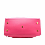 thumbnail Classic Y Cabas leather pink ghw - L'UXE LINK