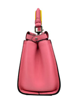thumbnail Mini Peekaboo Handbag With Handle Pink PHW - L'UXE LINK