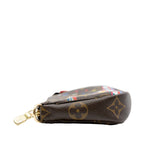 thumbnail pochette accessories with vivian boat in monogram - L'UXE LINK