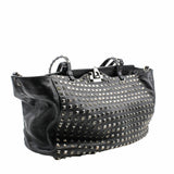 thumbnail Studded Rockstud Tote Black - L'UXE LINK