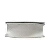 thumbnail Medium Diorama In Metallic Silver Calfskin Handbag GHW - L'UXE LINK