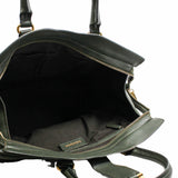 thumbnail Chyc Cabas Tote Medium green Leather Aged Gold - L'UXE LINK