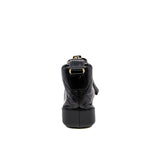 thumbnail Small Gabrielle Hobo in black calfskin PHW