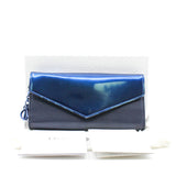 thumbnail Diorissimo Envelope In Dark Blue/Navy Patent/Leather Long Wallet Blue/PHW - L'UXE LINK