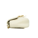 thumbnail GG Marmont White Leather Mini Bag GHW - L'UXE LINK