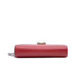 thumbnail red dionysus woc calf skin with crystal - L'UXE LINK