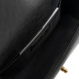 thumbnail Medium Leboy Chevron In Black Caviar Leather Flap Bag GHW Seri 26 - L'UXE LINK