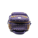 thumbnail mini pink strass backpack in purple - L'UXE LINK