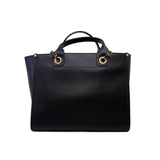 thumbnail Deauville Small Studded Black Caviar Leather Tote Bag Seri 26 GHW - L'UXE LINK