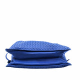 thumbnail Drawstring Tassel Tote Intrecciato Nappa leather blue - L'UXE LINK