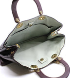 thumbnail Large Diorissimo In Burgundy Calfskin Leather GHW With Strap - L'UXE LINK