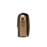 thumbnail triomphe bag medium lizard brown light camel ghw - L'UXE LINK