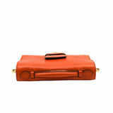 thumbnail side bag leather orange - L'UXE LINK